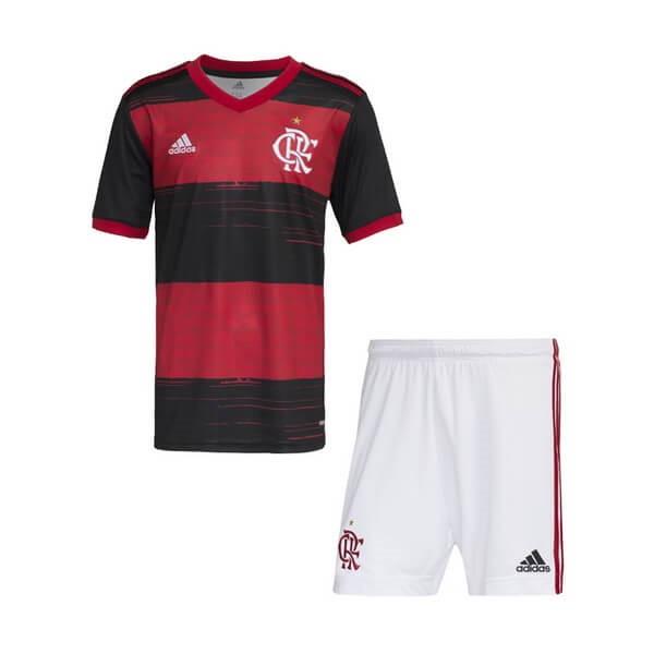 Camiseta Flamengo 1ª Kit Niño 2020 2021 Rojo